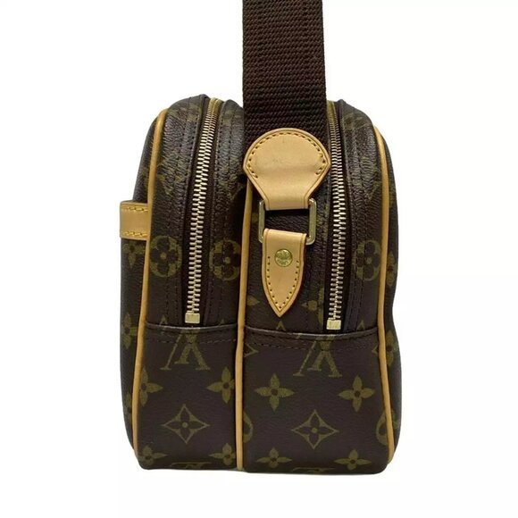 100% Authentic LOUIS VUITTON Reporter PM Monogram Shoulder Bag 675-102224 - Picture 4 of 14